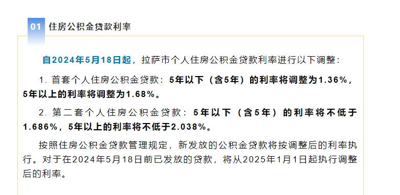 官方：适时降低住房公积金贷款利率